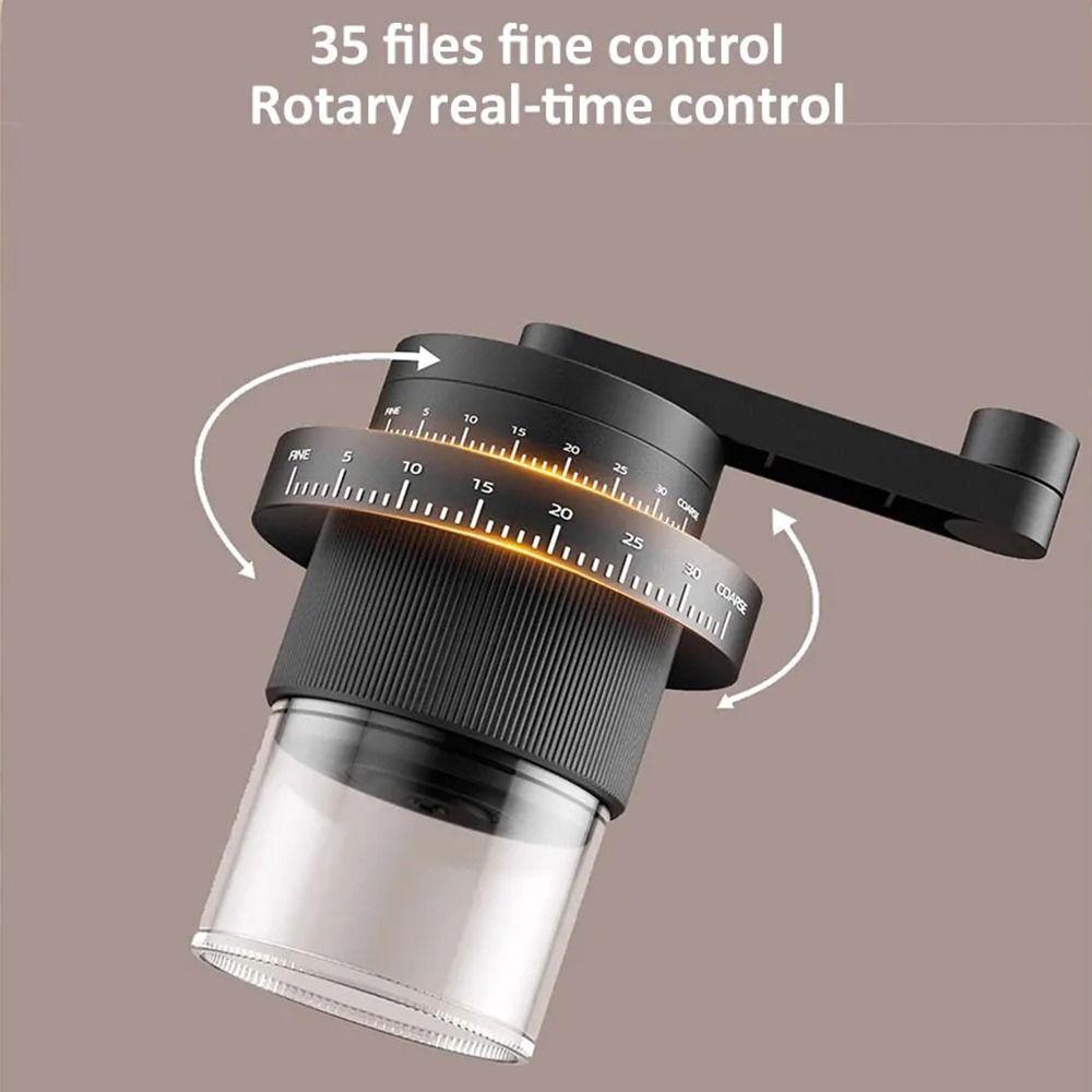 Ceramic Grinding Core Manual Coffee Grinder Hand-Cranked Coffee Mill  Espresso Preparation