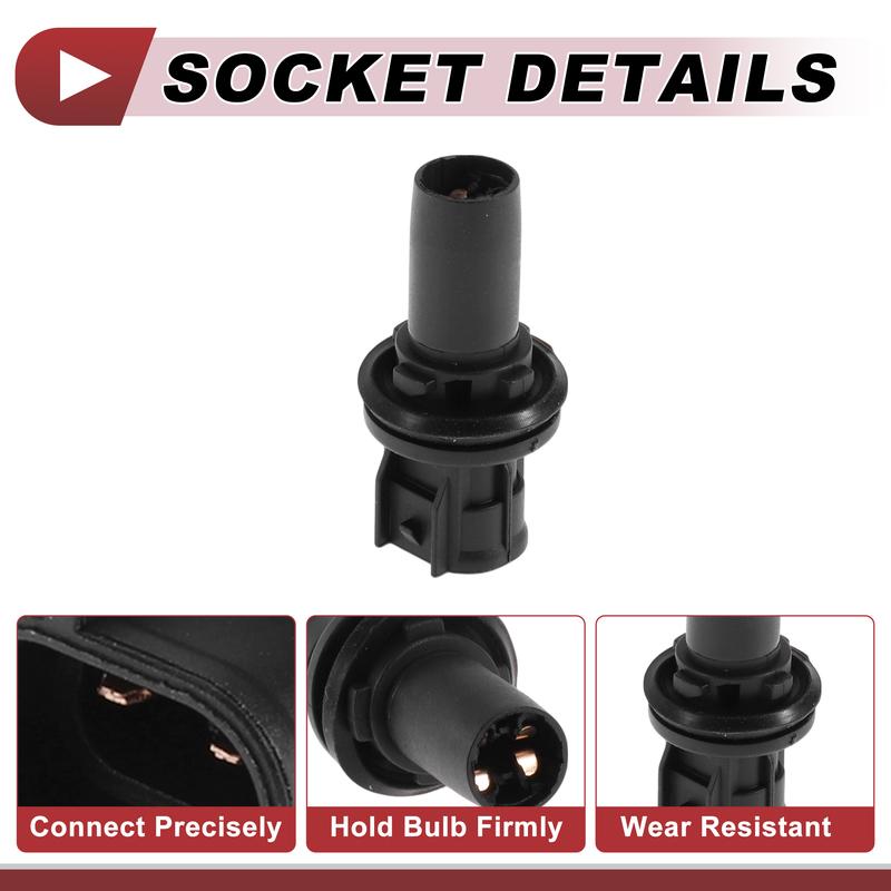 X Autohaux Side Marker Light Socket Wiring for Toyota 4Runner 2013-2017 No.9007560077