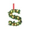 2D Christmas Decoration Pendant Christmas Tree Tag Theme Party Crafts Ornament