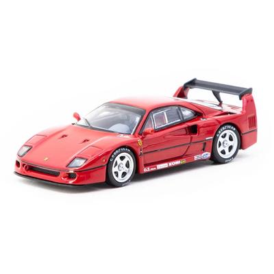 Tarmac Works x IXO Ferrari F40 Rojo Modelo de Coche Diecast 1/64 [Usado]