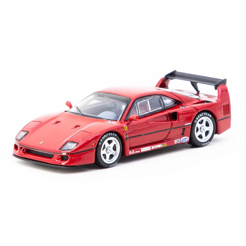 Tarmac Works x IXO Ferrari F40 Rot Diecast Modellauto 1/64 [Gebraucht] pink