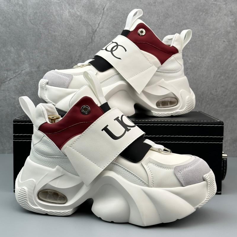 Men s shoes platform dad shoes sports casual shoes heightening shoes 39