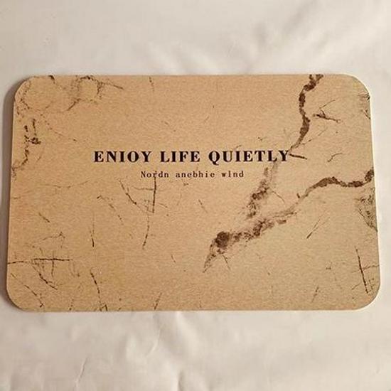 Diatomaceous Earth Quick-Dry Absorbent Anti-Slip Bathroom Floor Mat