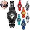 Sveglia Orologio Luce Notturna Spirale Naruto Per Bambini, Studenti E Appassionati Di Sport