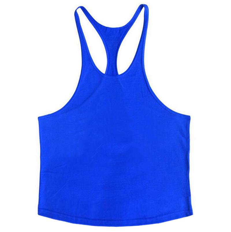 Herren Sommer Baumwoll Träger Tanktop für Bodybuilding & Fitness