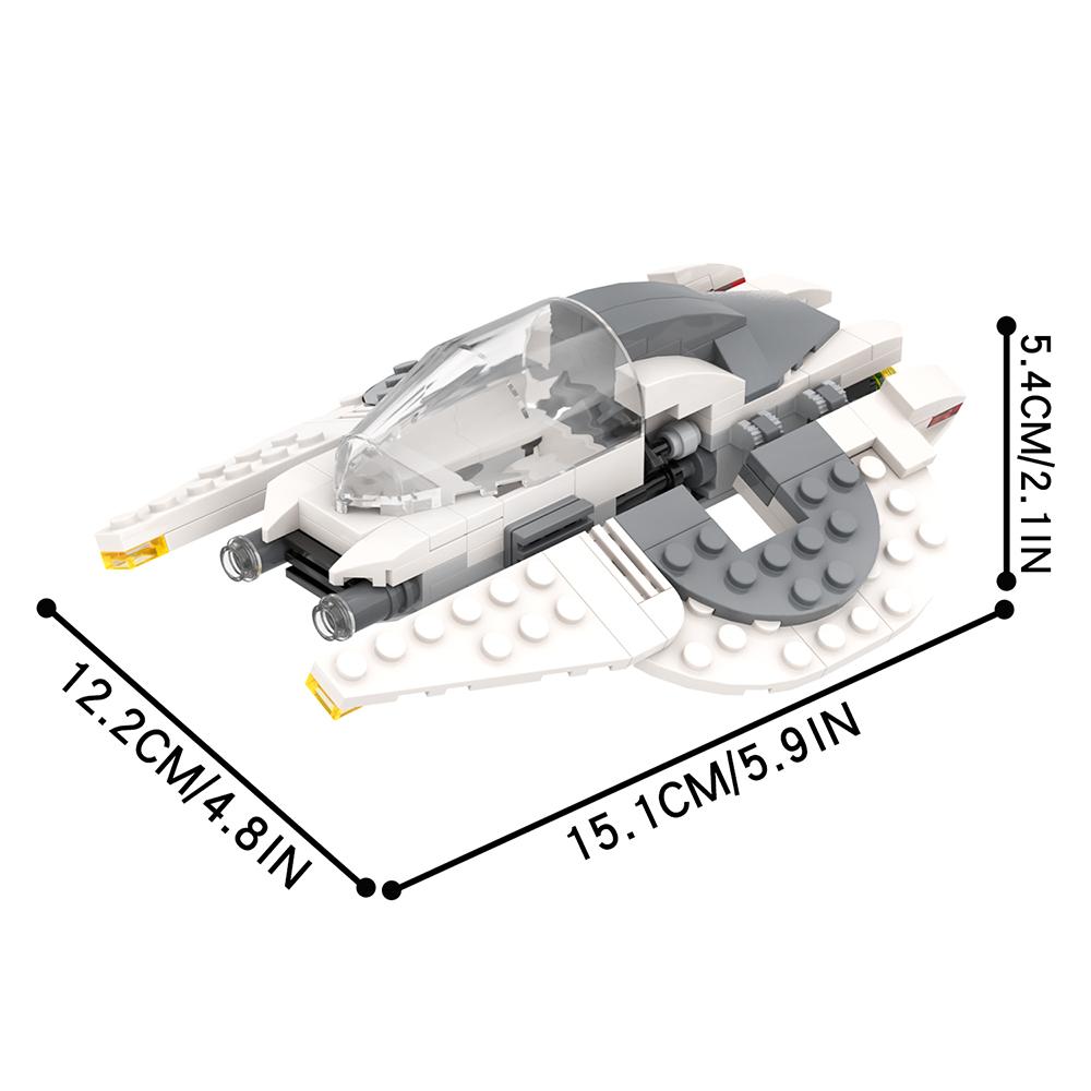 MOOXI Hvězdné války Bojový tank Model Cihličky DIY Dioráma Dospělí Děti Hračky Stavebnice Montessori Dárky Pokojová dekorace