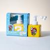 Dispensador de Sabão Super Mario Bros Garrafa Banheiro Plástico Pressão Espuma Garrafa Estrela Shampoo Gel de Banho Garrafa Sabonete Líquido para Mãos Presentes
