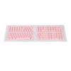 132 Keys Thai Keycaps Set ABS OEM Height Translucent DIY Thai Keyboard Keycaps Replacement for 61 62 64 68 84 87 104