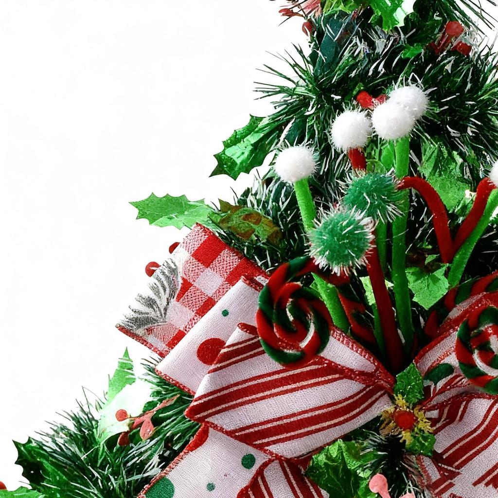 Christmas Hat Headband Multi-Functional Decorations With Bow Santa Hat Headband For Bedroom Desk Home Winter Bedside Hallway