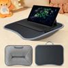 Laptop Lap Desk with Pillow Cushion Portable Laptop Desk Multifunctional Writing Padded Tray Laptop Desk for 13-15Inch Laptops