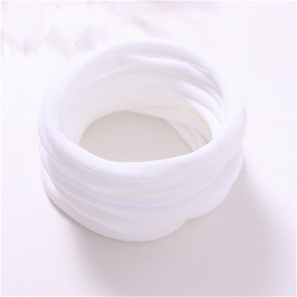 20 Stück/Los Baby Mädchen DIY Nylon Stirnbänder Weiches Spurloses Dehnbares Stirnband für Kinder Haarband Mädchen Elastische Haarschmuck