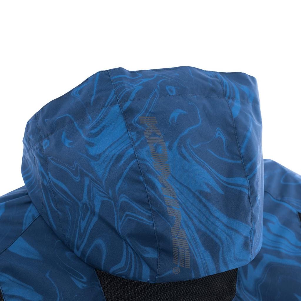 KOMINE Motorcycle Jacket JK-1123 Protect Half Mesh Parka Genri Crush Black XL 07-1123 Men's