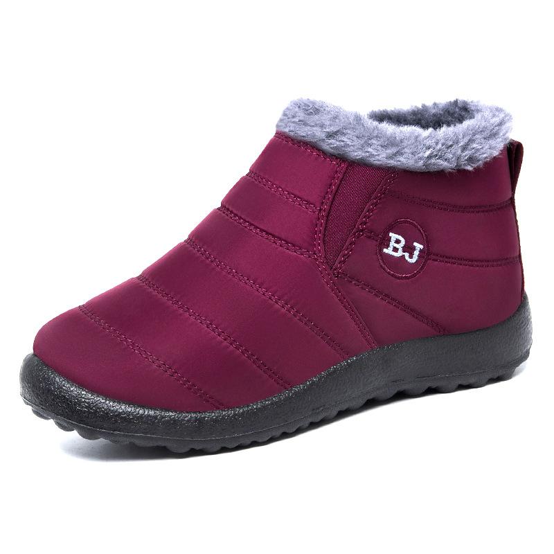 

Зимняя хлопковая обувь для мужчин и женщин, утолщенные бархатные хлопковые ботинки, зимние ботинки 38