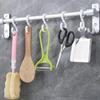 8pcs Multifunctional Hanging Hooks Plastic Kitchen Hanger Organizer S Shaped Hook  Closet