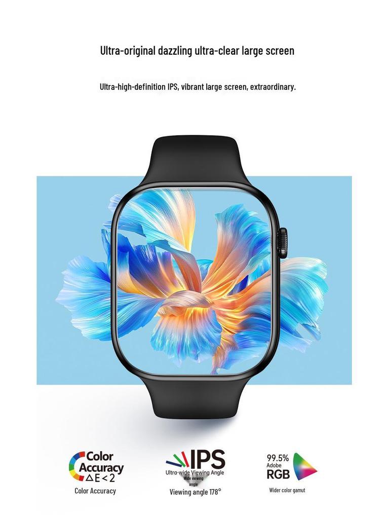 Ceas inteligent sport pentru bărbați Huaqiangbei S9 cu apelare Bluetooth, monitor de ritm cardiac și tensiune arterială