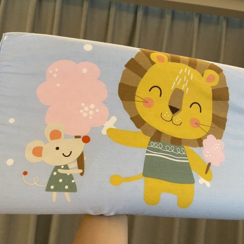 30X50X8Cm Dětský kreslený latexový polštář Kreslený polštář Nový povlak na polštář Latex+Výplň polštáře