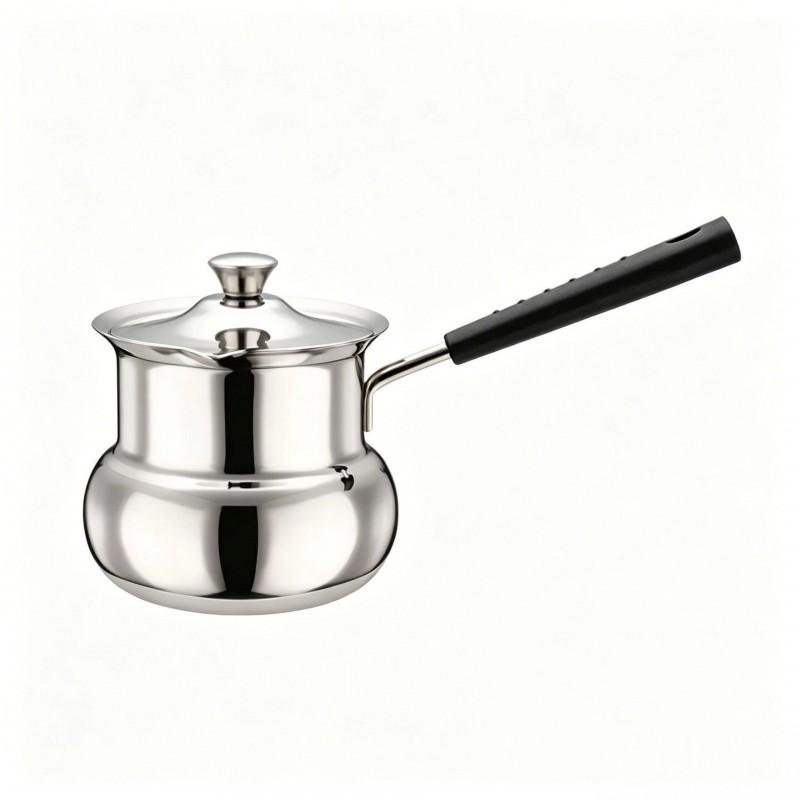 Stainless Steel Turkish Coffee Pot Pour Over Kettle With Eagle Spout Home Cafe Barista Use 180-1080ml