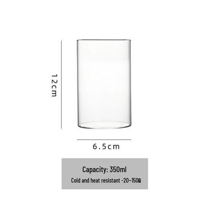 ZISIZ aukštos borosilikatinės karščiui atsparios stiklinės taurės