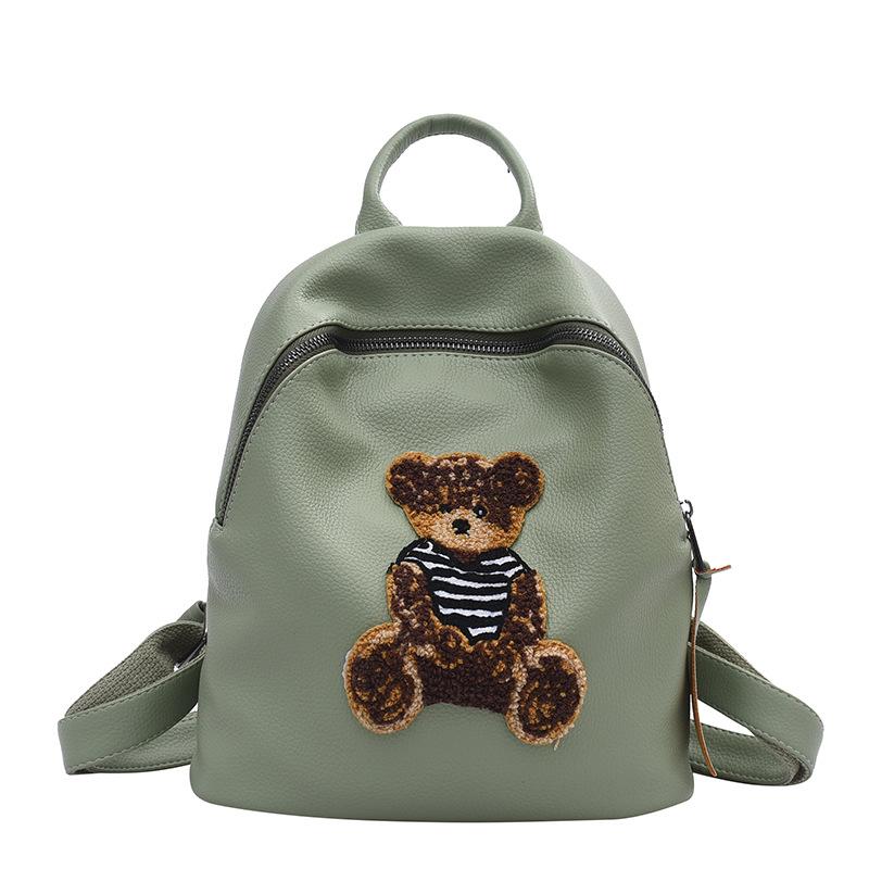 Backpack Women's Backpack Women's New Korean Version Fashionable Versatile Mini Bag Simple Travel Casual Bag