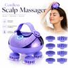 4 Claws Cordless Scalp Massager Waterproof Cat Head Scratcher High Quality Head Massager