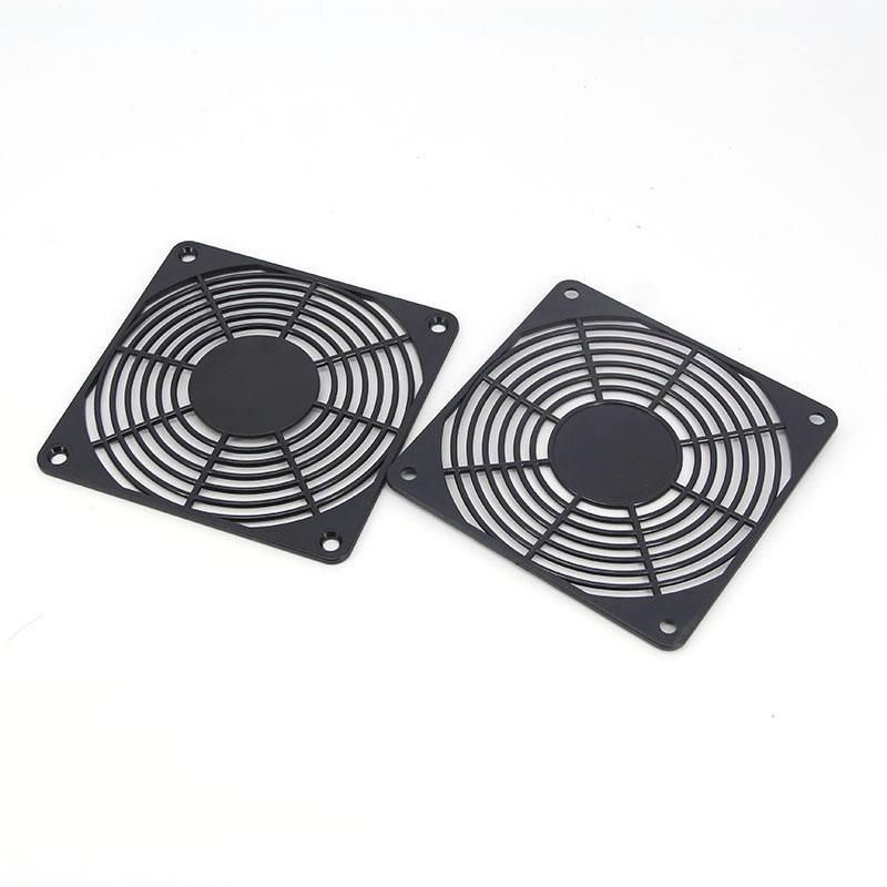 120mm PC Fan Dustproof Cover Mesh Grill Guard Protector with Removable Front Plate Dust Filter for PC Case Cooling Fan