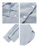 Salt-Toned Striped Long Sleeve Casual Shirt for Women - Spring/Autumn 2026