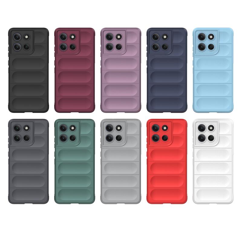 Shockproof Phone Case For Motorola Moto G86 Power Case Anti-Slip Soft Silicone Back Cover Moto G86 Power Case For Moto G86 Power