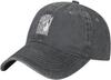 Lung Cancer Awareness Ribbon Flag Washed Baseball Cap Classic Cotton Adjustable Dad Hat Casual