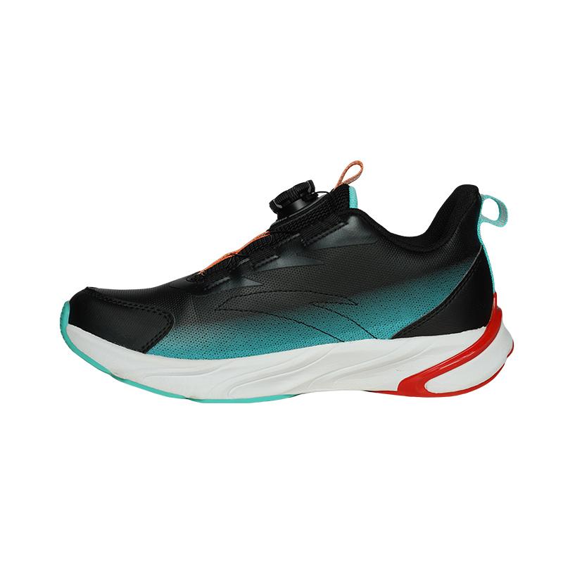 Anta Comfortable Versatile Kids Running Shoes Kids Sneakers Black Fluorescent-Green 312445511R-5