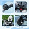 6-in-1 Children's Tricycle, Push Bar, Canopy, Harness, Storage Basket, 1-5 Years, Grey