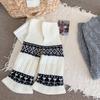 Herbst/Winter Retro Feliz Island Plüschsocken Set für Damen - Dick und Warm High-Tops - Stilvolle Damensocken mit Atmosphäre