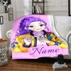 Custom Name Adventure Colty Clam Blanket for Couch & Bed, Plush Cozy Fuzzy Blanket Super Soft & Warm Blankets for Fall and Winter. 0908199