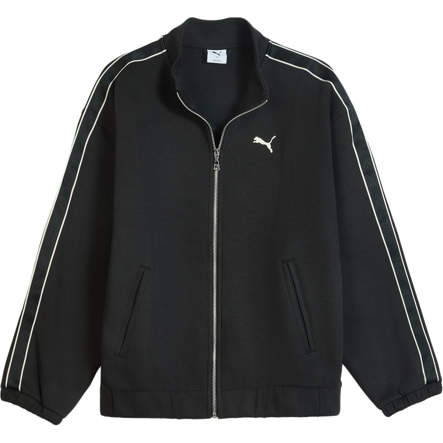

PUMA Unisex T7 Track Jacket Black/White 635715-01 M