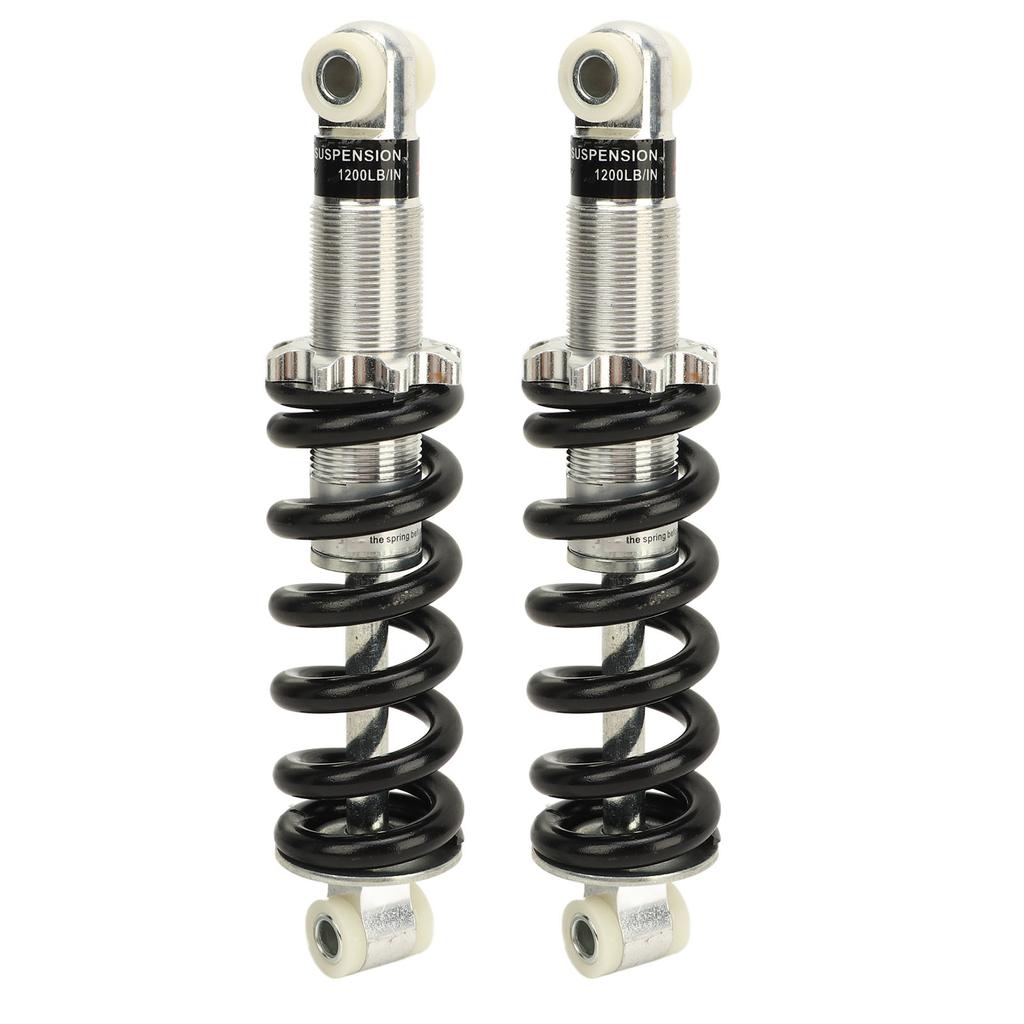 1 Pair 190mm Spring Shock Absorber 1200 Lbs for 47cc 49cc 50cc 70cc 90cc 110cc 125cc Dirt ATV Bike ATV Go Kart
