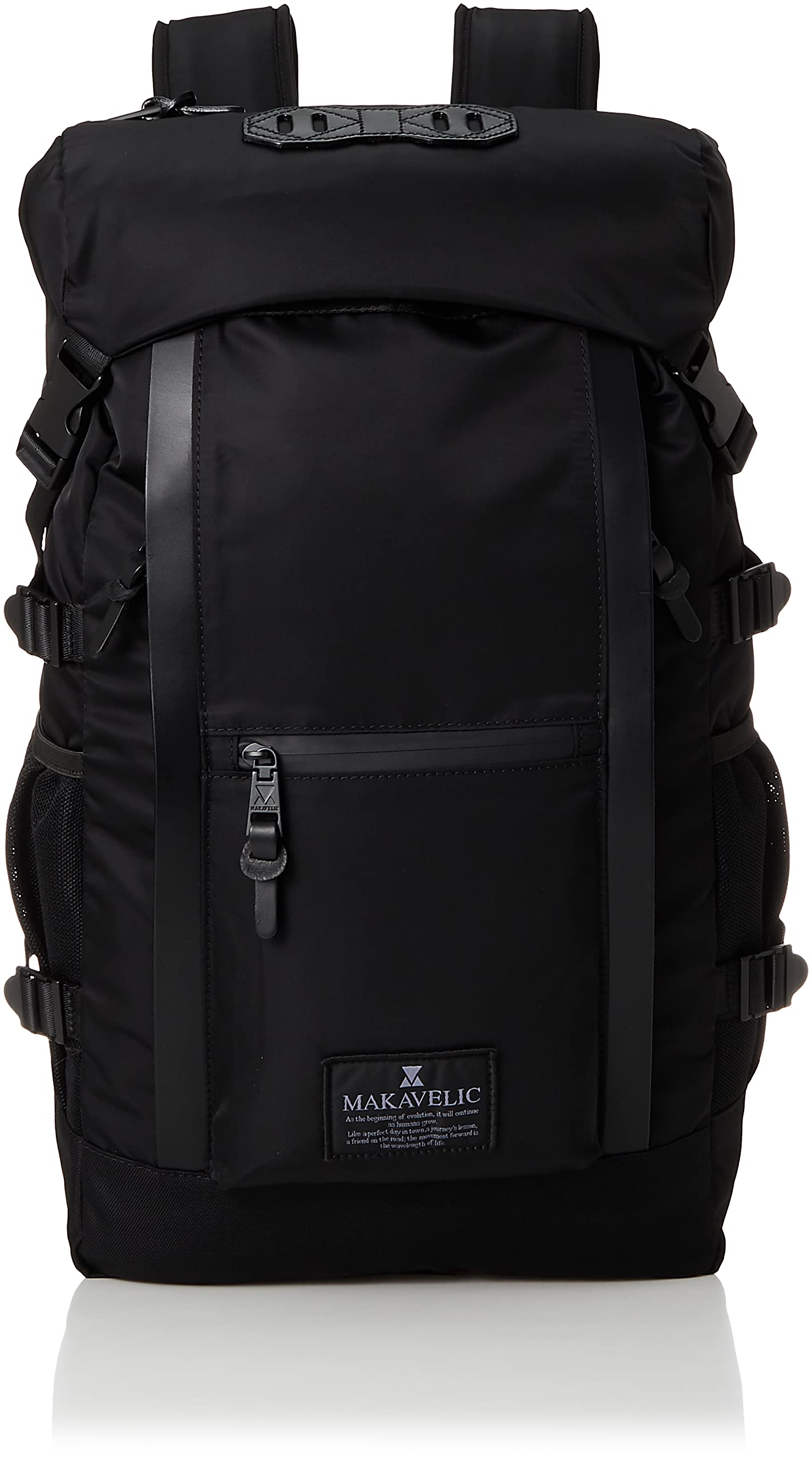 

[Machiavellic] Backpack DOUBLE LINE BACKPACK BLACK EDITION (019)