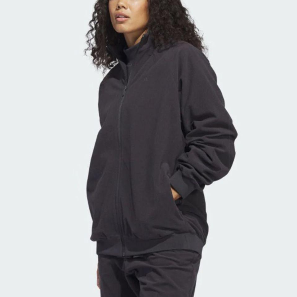 New Adidas BASKETBALL Jackets Coats Unisex Charcoal Black IT2471