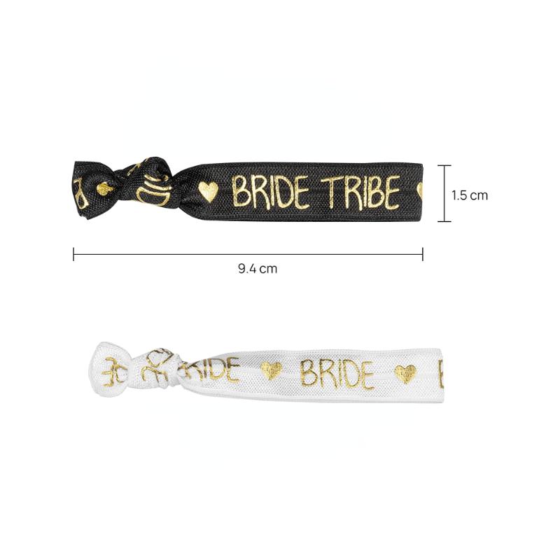 16 Pezzi Team Sposa Braccialetti Festa di Addio al Nubil Sposa da Sposare Decorazioni Accessori Festa della Gallina Matrimonio Doccia Nuziale Forniture