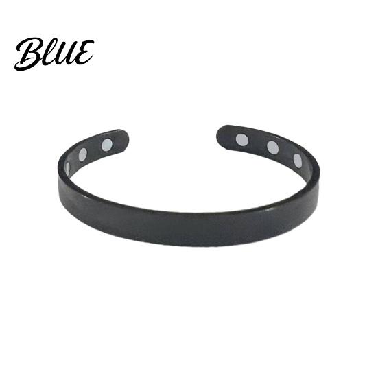 Custom Fit Bracelet Magnetic Adjustable Unisex Minimalist Alloy Bangle