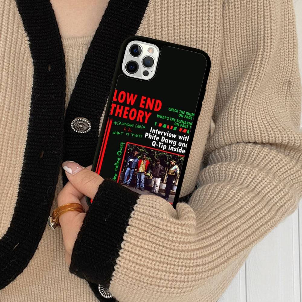 Pop Band A T_Tribe Called Quest PC+TPU Phone Case For IPhone 17 16 15 14 13 12 11 Pro Max Plus Kawaii Cartoon Cover