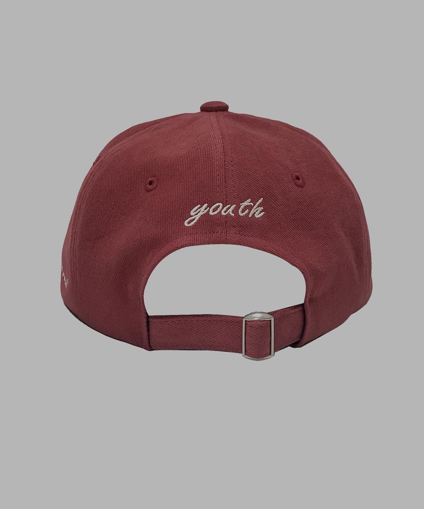 Hyui Applique Cap [Burgundy]