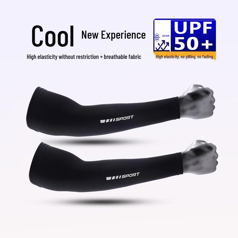 Men s Ice Silk UV Protection Arm Sleeves