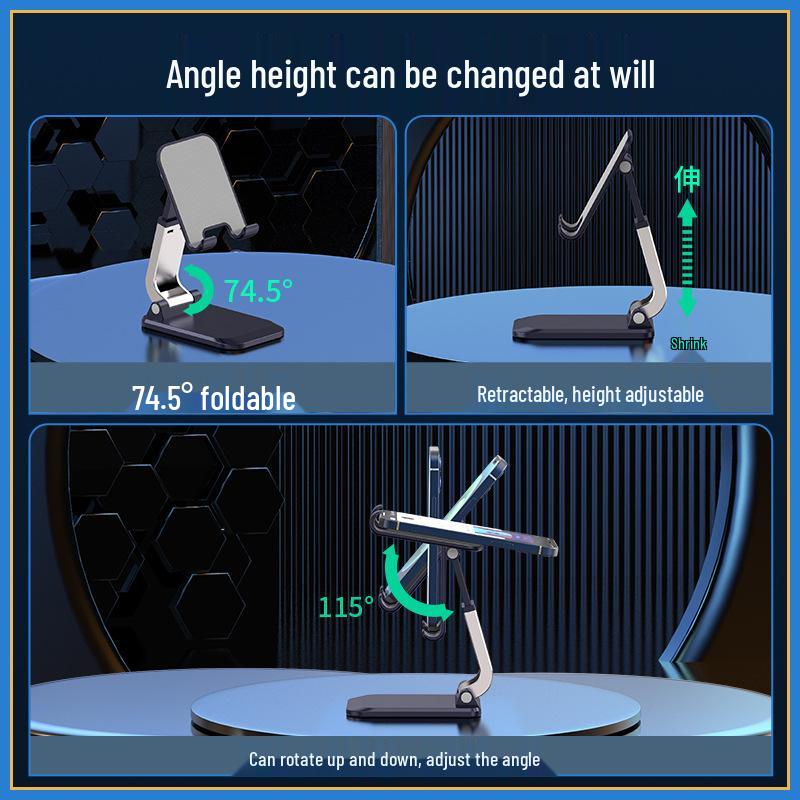 Aluminum Alloy Universal Phone & Tablet Desk Stand
