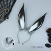 Handmade Plush Bunny Ear Headband Cosplay Accessory Amiya Blemishine Ark Characters Sweet Cartoon Hair Decoration