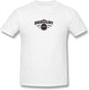 Men's Casual Cotton Short Sleeve T-Shirt Booze & Glory Printing O-Neck Tees Hip Hop Tshirts for Men Clothes