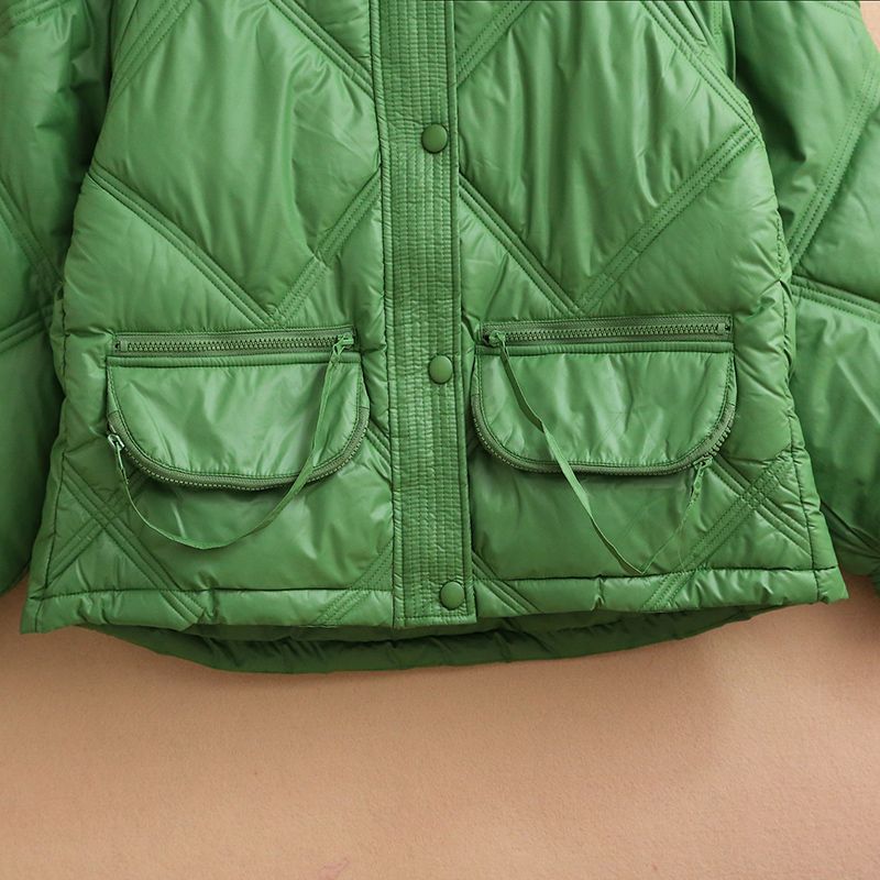 Vintage Oversized Cotton Coat for Women, Plus Size Outerwear with Warmth and Style