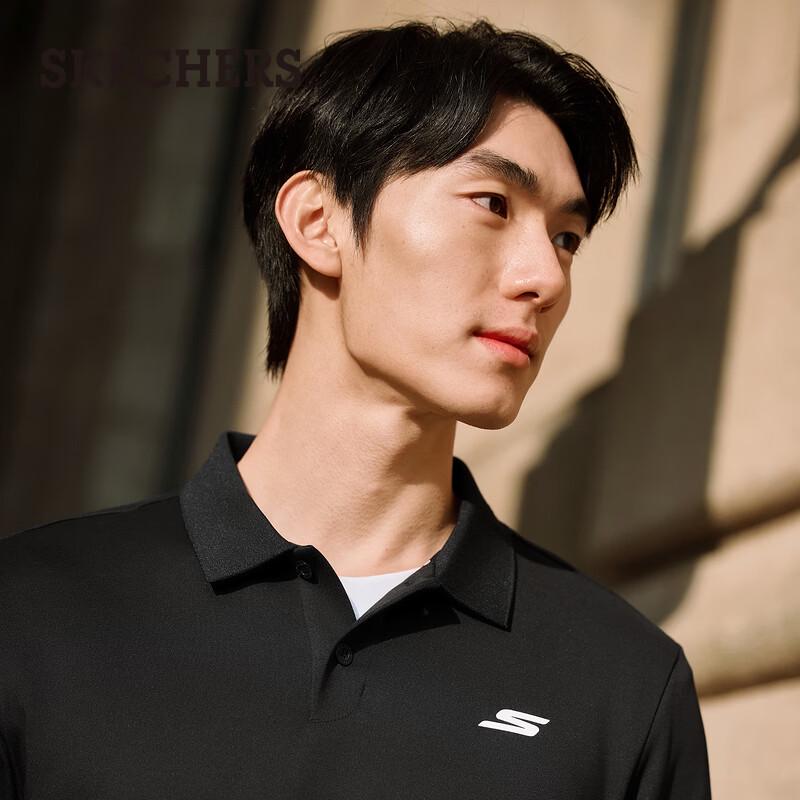 Skechers Men's Cooling Knit Polo Shirt P226M006
