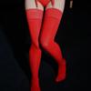 Autumn 80D Velvet Long Socks Women's Over Knee Lace Silicone Stockings High Elastic Leg Warmers Thigh High Medias