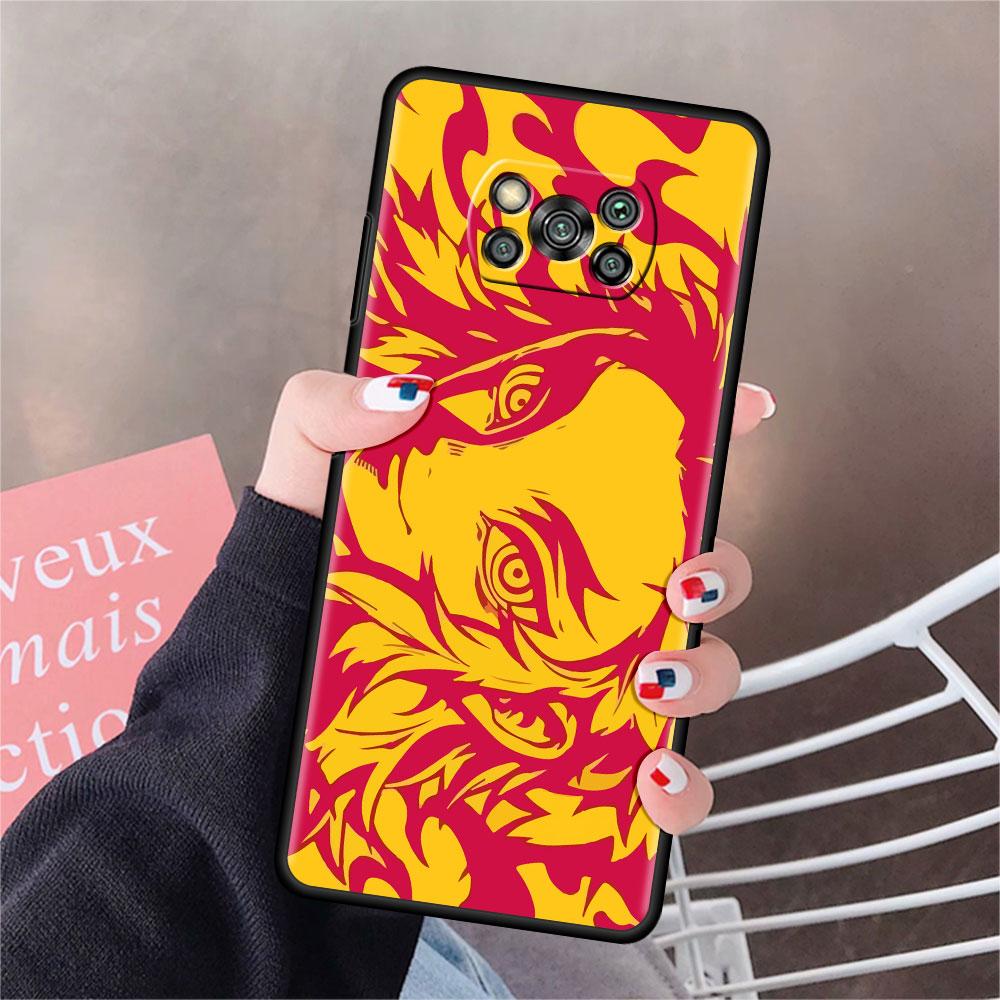 

Чехол для Xiaomi Mi Poco X3 NFC X4 Pro F3 F4 GT M4 M3 F1 C40 11 Lite 11T, мягкий силиконовый чехол для телефона, убийца демонов, цветной чехол Mi 11T