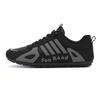 Men's Waterproof and Anti Slip Sports Running Casual Black Board Shoes Work Soft Soled Travel Trendy Shoes