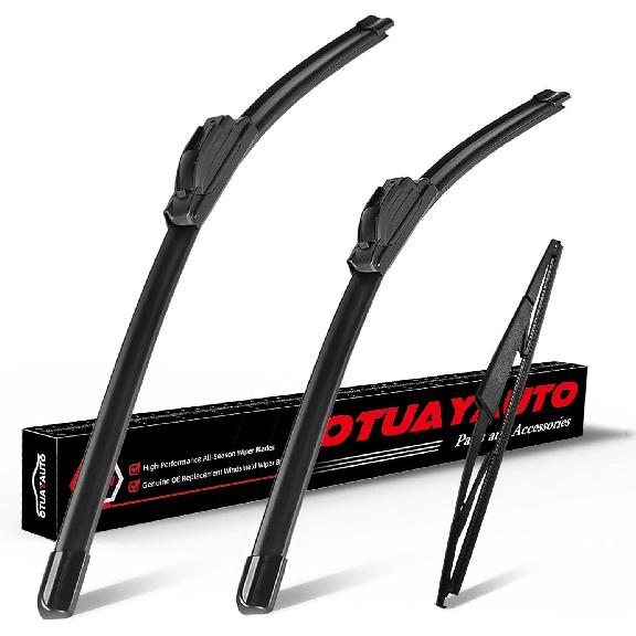 OTUAYAUTO 22"+22" Windshield Wiper Blades Replacement for Chevrolet Silverado 1500 2500 3500 1999-2006 2019-2024 Front Window Wiper Fit Factory
